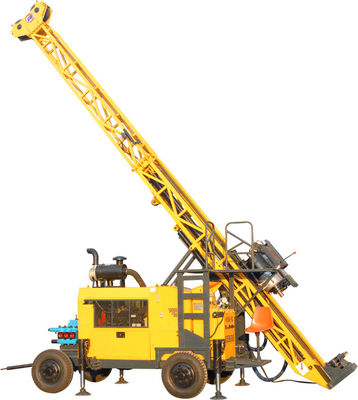 satın al 1000m Tekerlek Tipi Tam Hidrolik Karot Makinesi online manufacture