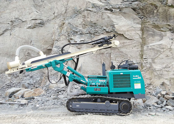 Good price 5.8T Döner Hidrolik Delikten Aşağı DTH Sondaj Rig çevrimiçi