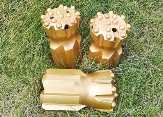İyi bir fiyat. T38 64mm 70mm 76mm Geri Çekme Uçları Diş Kaya Matkap Uçları çevrimiçi
